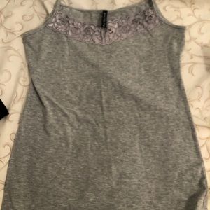 Gray tank top